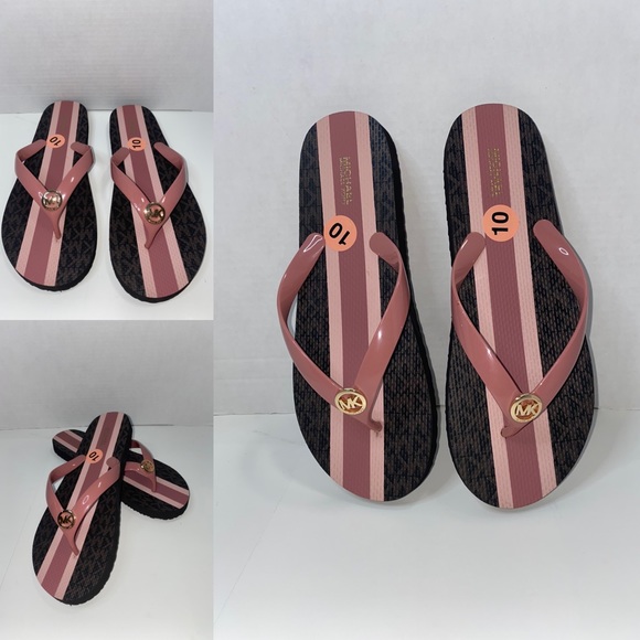NWT Michael Kors Flip Flop  New - Picture 2 of 9